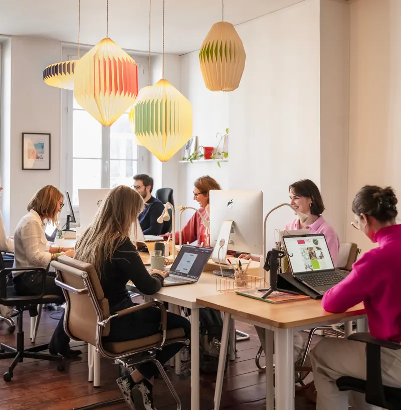 Equipe engagée à vos cotés, Ideclap agence web création et refonte de site à Bordeaux